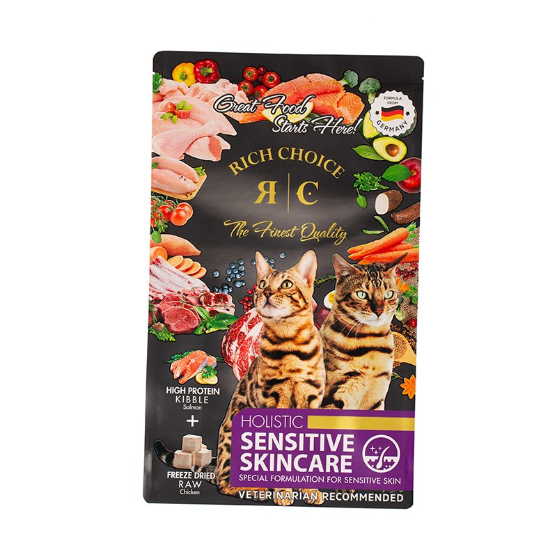 고양이 사료 알루미늄 호일 백