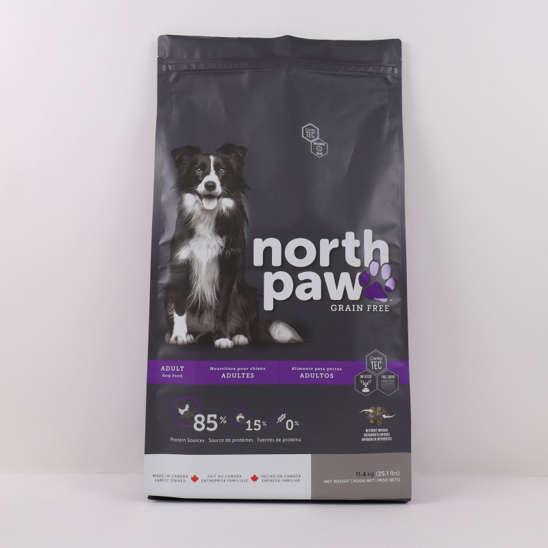 밸브가 달린 개밥 가방