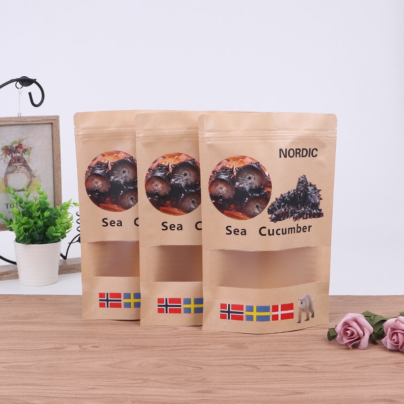 Doypack 크래프트 종이 파우치