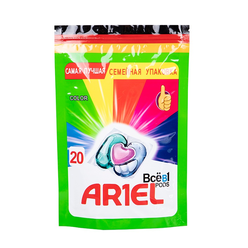 세탁세제 플랫바텀백