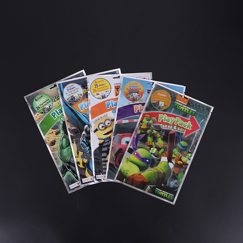 지퍼가 달린 장난감 가방